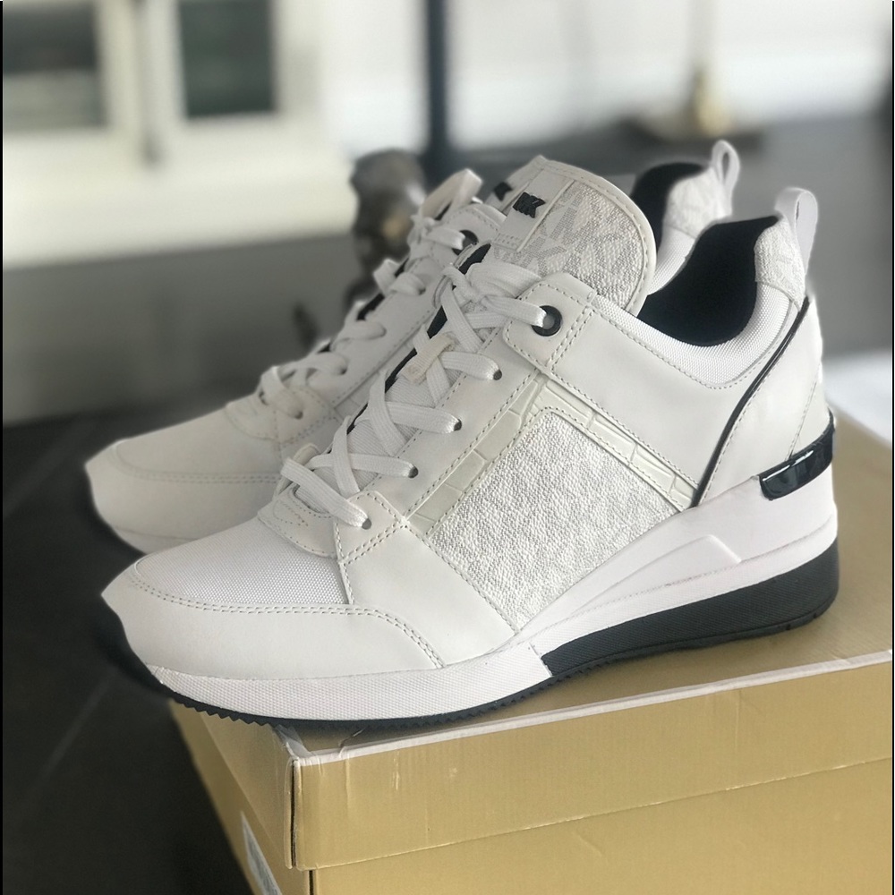 Michael Kors Georgie White Sneakers NIB